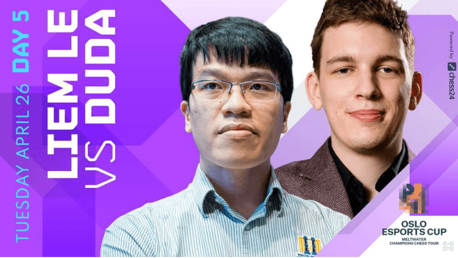 Kỳ thủ Quang Liêm thắng nhà vô địch cờ vua World Cup
