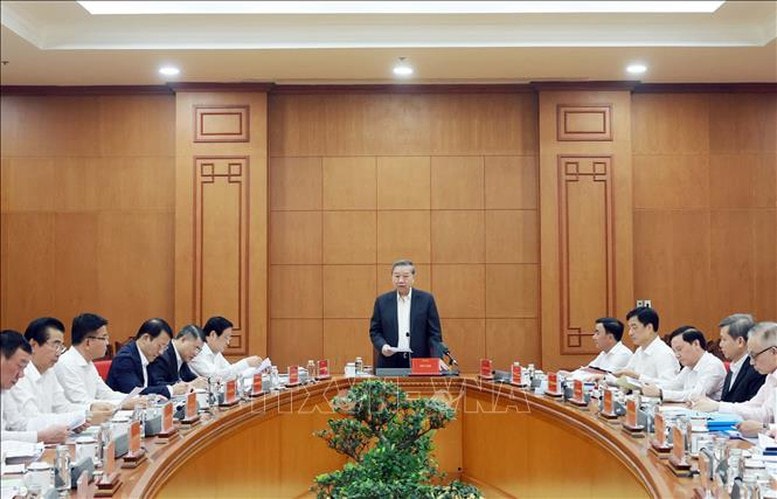 Tổng Bí thư Tô Lâm: Tập trung xử lý dứt điểm các công trình, dự án chậm tiến độ, tồn đọng, kéo dài- Ảnh 2.