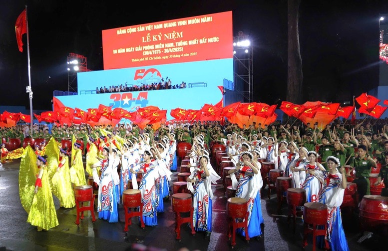 Sơ duyệt cấp Nhà nước Lễ kỷ niệm 50 năm Ngày giải phóng miền Nam, thống nhất đất nước- Ảnh 2.