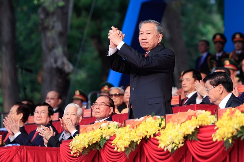 Diễn văn của Tổng Bí thư Tô Lâm tại Lễ kỷ niệm 50 năm Ngày Giải phóng miền nam, thống nhất đất nước- Ảnh 2.