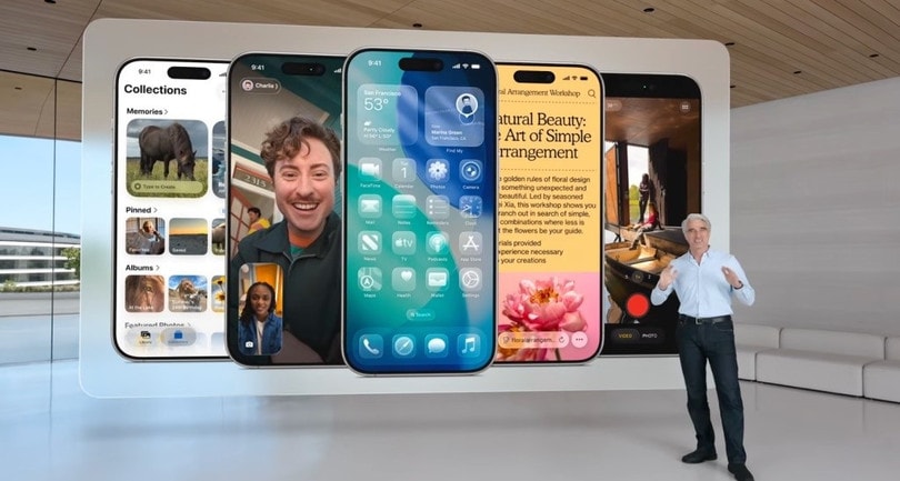 Chỉ các thiết bị từ iPhone 11 trở lên mới được nâng cấp hệ điều hành với các tính năng AI mới. Ảnh: Apple. Chỉ các thiết bị từ iPhone 11 trở lên mới được nâng cấp hệ điều hành với các tính năng AI mới. Ảnh: Apple.