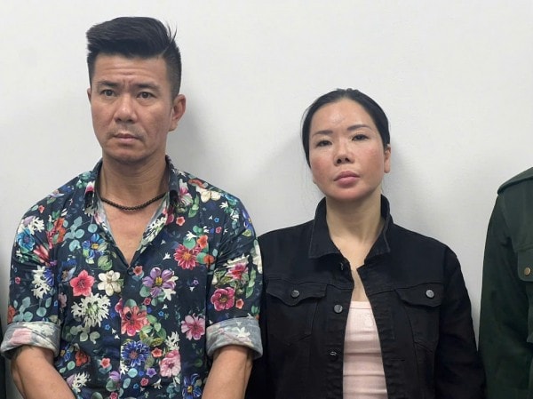 Vợ chồng Nguyễn Thị Mai Anh và Lê Văn Đông.