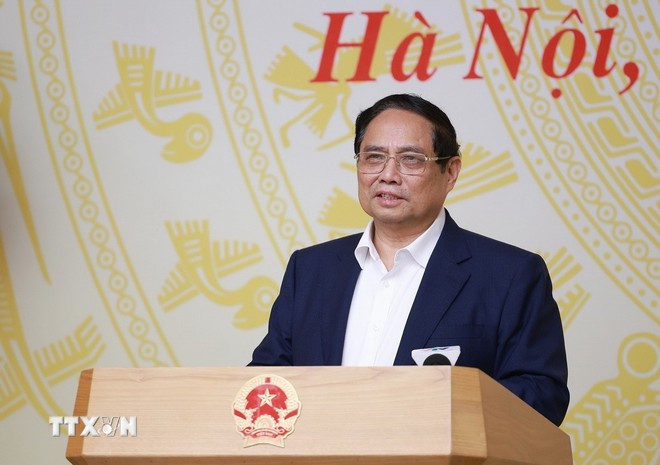 Thủ tướng Phạm Minh Chính. (Ảnh: Dương Giang/TTXVN)