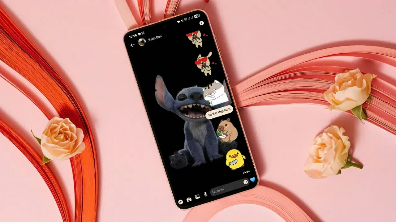 Cách tự tạo sticker cá nhân trên Messenger từ ảnh bất kỳ cực nhanh.