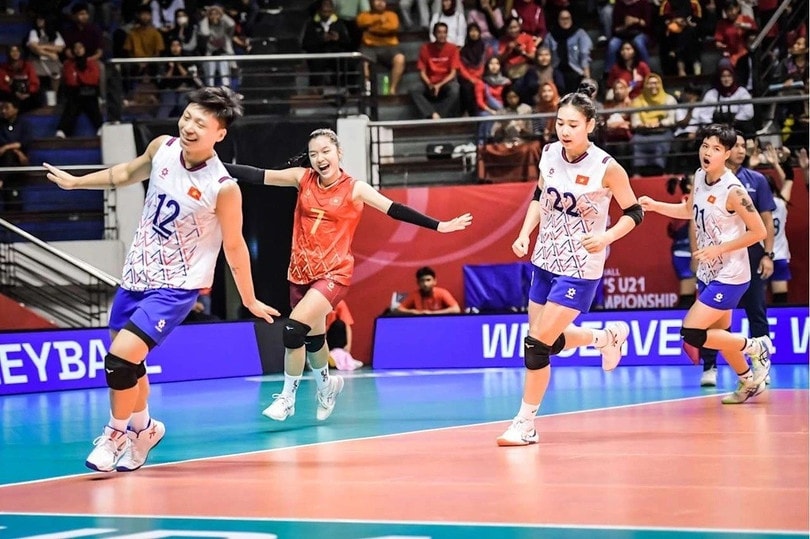 Liên đoàn Bóng chuyền Việt Nam khẳng định sẽ làm việc rõ ràng để đòi lại quyền lợi cho đội U21 nữ Việt Nam (Ảnh: World Volleyball). 123.jpg