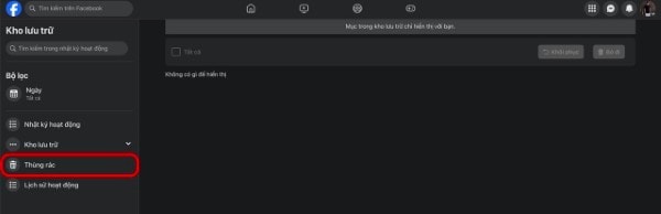 Chọn Thùng rác Chọn Thùng rác