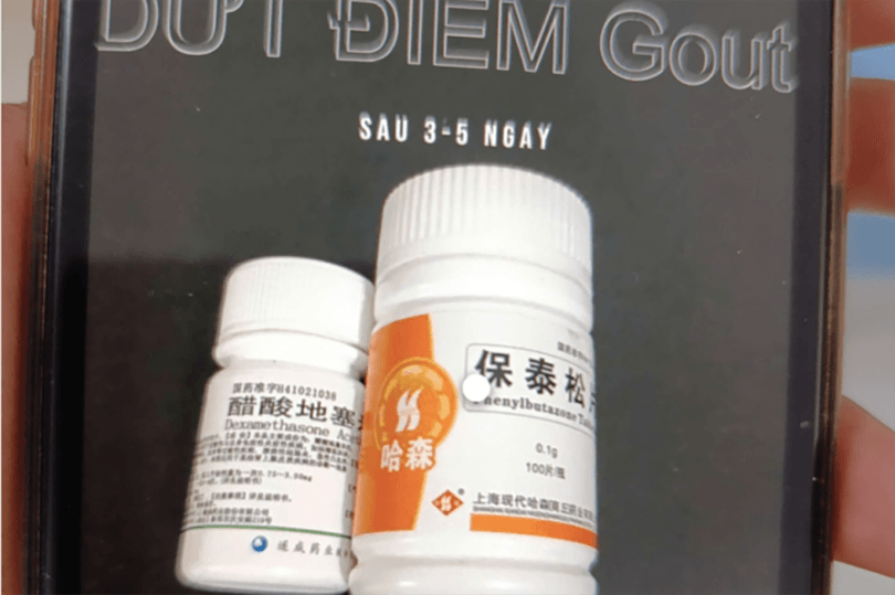 Hình ảnh loại thuốc cấm bệnh nhân mua trên mạng xã hội. Ảnh: Bệnh viện cung cấp anh-chup-man-hinh-2025-08-19-l-8085-8968-1755582298-3620.png