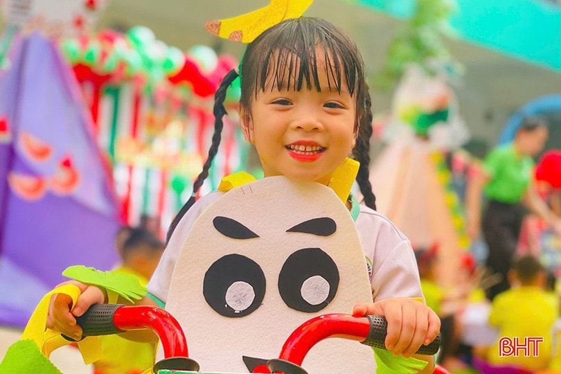 Lễ hội trái cây đã để lại trong các bạn nhỏ thật nhiều niềm vui và kỷ niệm đẹp. bqbht_br_3838565228085819120.jpg