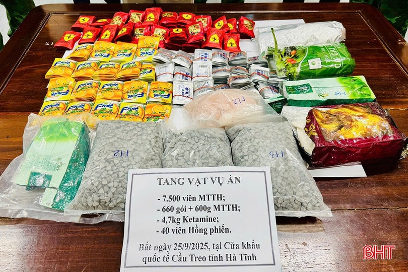Tang vật là 14 kg ma túy các loại Tang vật là 14 kg ma túy các loại