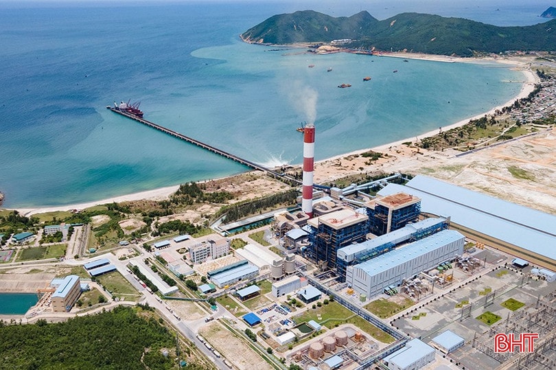 Nhà máy Nhiệt điện Vũng Áng 1 đóng tại KKT Vũng Áng có công suất 1.200 MW. bqbht_br_a15.jpg