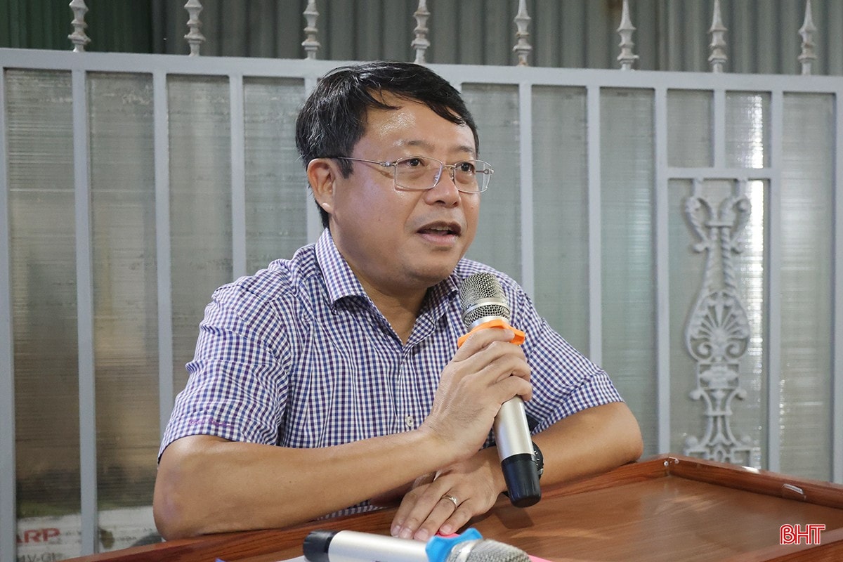 Chủ nhiệm Ủy ban Kiểm tra Tỉnh ủy Dương Tất Thắng - Phó Chủ tịch UBND tỉnh phát biểu tại chương trình. bqbht_br_aimg-2065.jpg