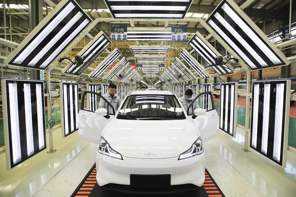 Nhiều hãng ôtô lớn của Trung Quốc chọn Thái Lan để đặt nhà máy sản xuất. Ảnh: Bloomberg.