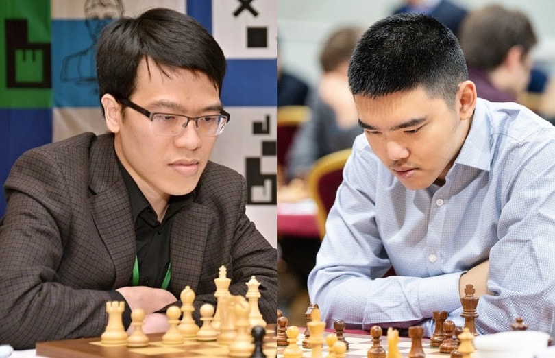 Lê Quang Liêm giành chiến thắng ở ván 1 trước Jeffery Xiong