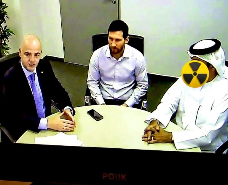 Messi bị nghi có quan hệ thầm kín với FIFA