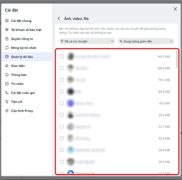 Chọn Xem và dọn dẹp → nhấn Xóa