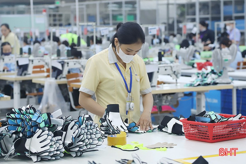 Công ty TNHH Haivina Hồng Lĩnh hiện có 1.300 công nhân đang làm việc. bqbht_br_111.jpg