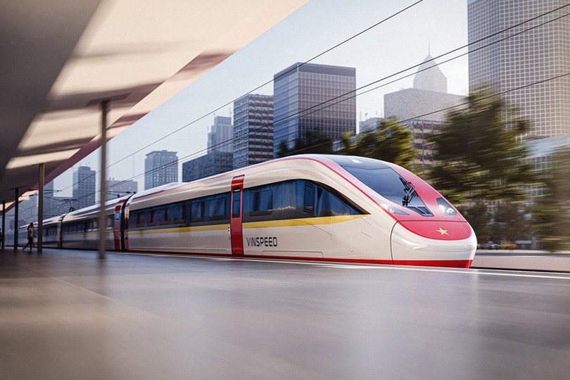 Hình ảnh minh họa thiết kế tàu tốc độ cao của VinSpeed.