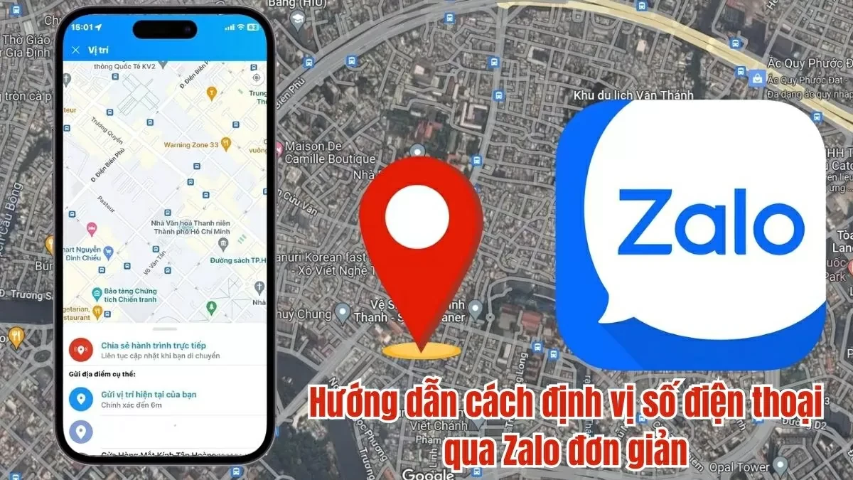 Bật mí cách gửi định vị qua Zalo bằng điện thoại, máy tính.