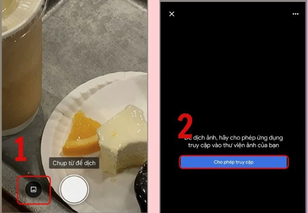 Dịch văn bản từ ảnh có sẵn trong iPhone