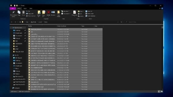 Nhấn Ctrl + A để chọn toàn bộ tệp Nhấn Ctrl + A để chọn toàn bộ tệp