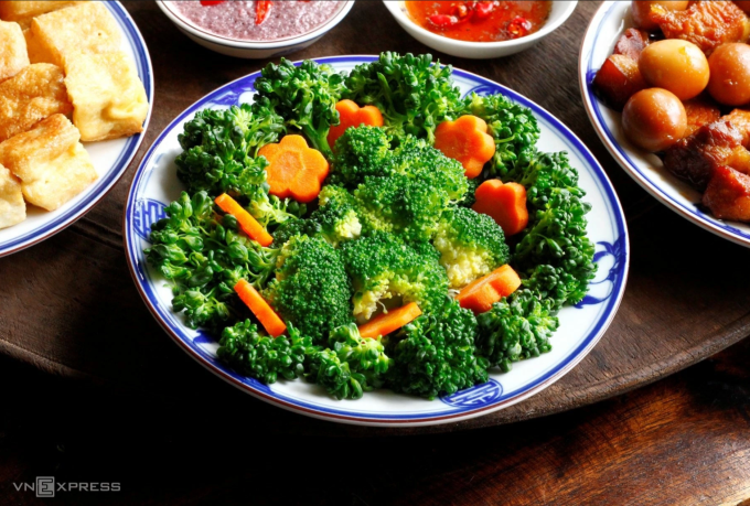 Chế độ ăn ưu tiên thực vật là chiến lược trường thọ được ủng hộ nhất trên toàn cầu. Ảnh minh họa: Bùi Thủy