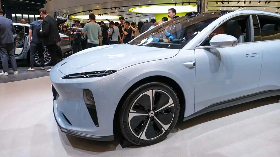 Nio ET9 Horizon Edition tại triển lãm công nghệ CES 2026