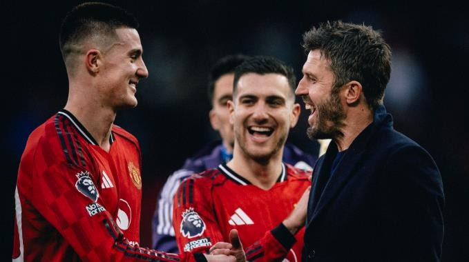 Dalot tìm được niềm vui dưới thời Carrick.