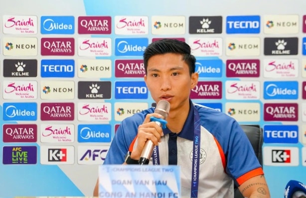 Văn Hậu tự tin vào 1 chiến thắng cho CAHN.