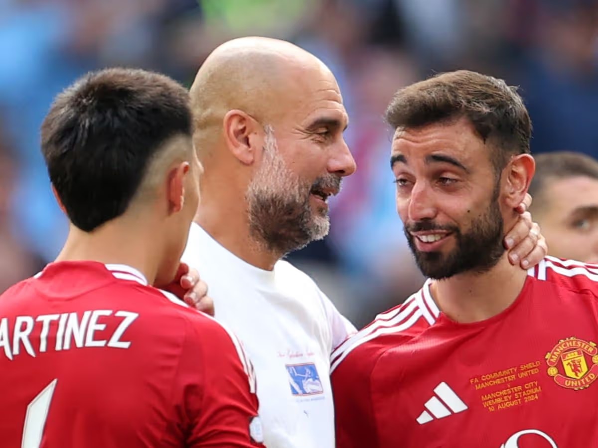 Sự am tường bóng đá của Bruno Fernandes tương tự Pep Guardiola.