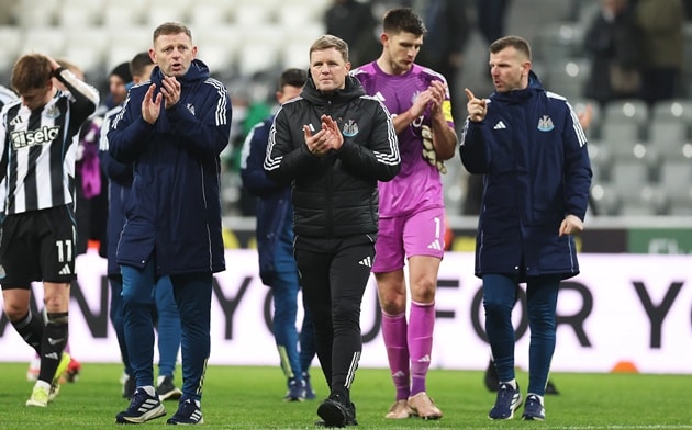Newcastle của Eddie Howe sa sút trầm trọng.