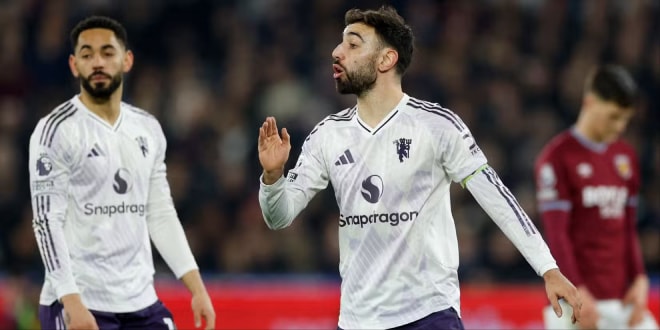 Bruno im tiếng trước West Ham.