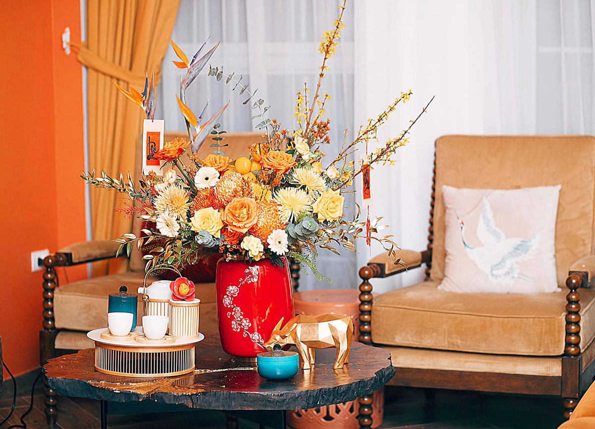 Cách cắm Hoa ngày Tết đẹp năm 2025❤️Hướng dẫn loại Hoa Cúc, Ly, lay ơn – Golden Gift Việt Nam