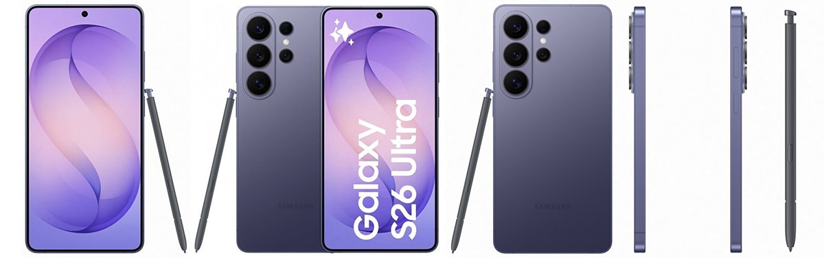 Galaxy S26 Ultra phiên bản màu Tím Cobalt