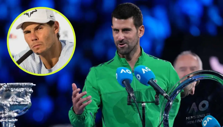 Với tất cả những gì đã trải qua, Nadal (ảnh nhỏ) không tin Djokovic có thể giành Grand Slam thứ 25