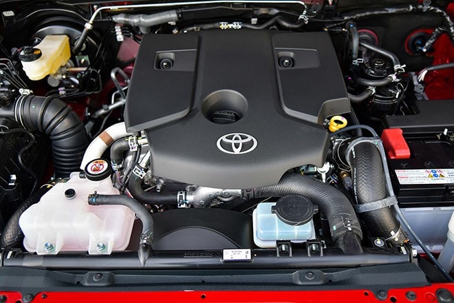 Động cơ Toyota Fortuner 2026 đạt tiêu chuẩn Euro 5