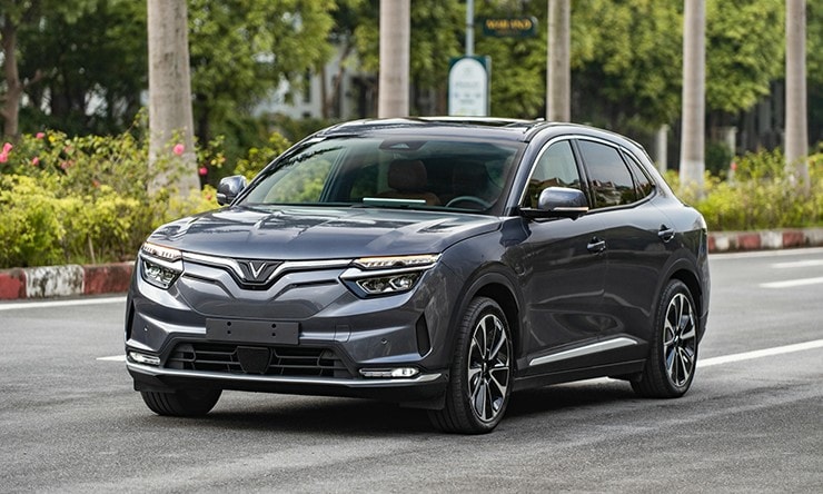 Ngoại thất VinFast VF 8 với ngôn ngữ thiết kế Cân bằng động