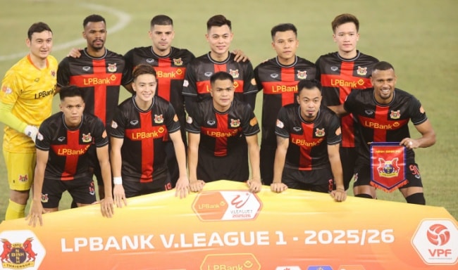 Đội hình chất lượng của CLB Ninh Bình tại mùa giải V-League 2025/26