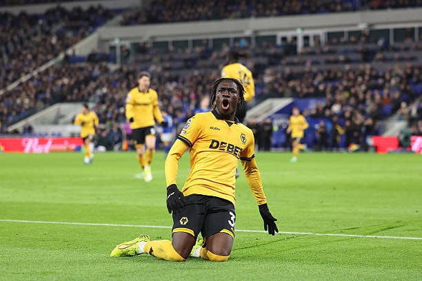 Mateus Mane thi đấu ấn tượng trong màu áo Wolverhampton Wanderers tại Ngoại hạng Anh.