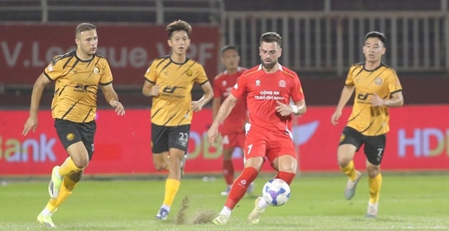 Các đội bóng nhóm dưới tạo nên nhiều bất ngờ tại V-League 2025/26.