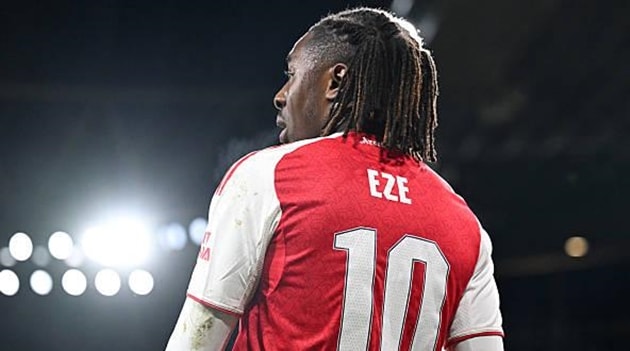 Sự hiện diện của Eberechi Eze giúp Arsenal có nhiều phương án tấn công đa dạng