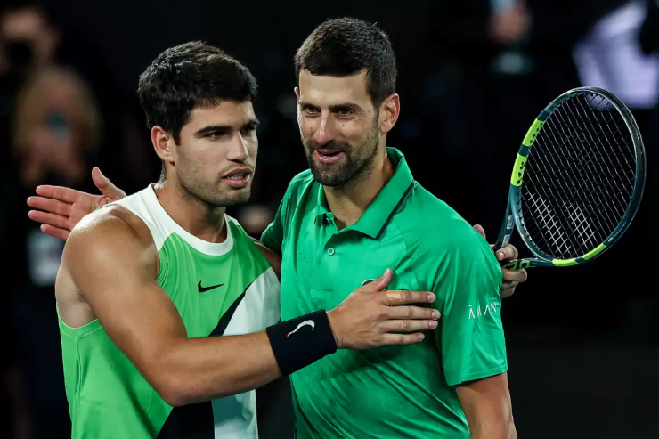 Alcaraz và Djokovic đối đầu
