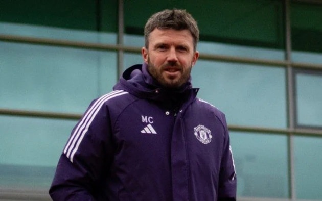 Michael Carrick trong vai trò HLV tạm quyền tại Manchester United
