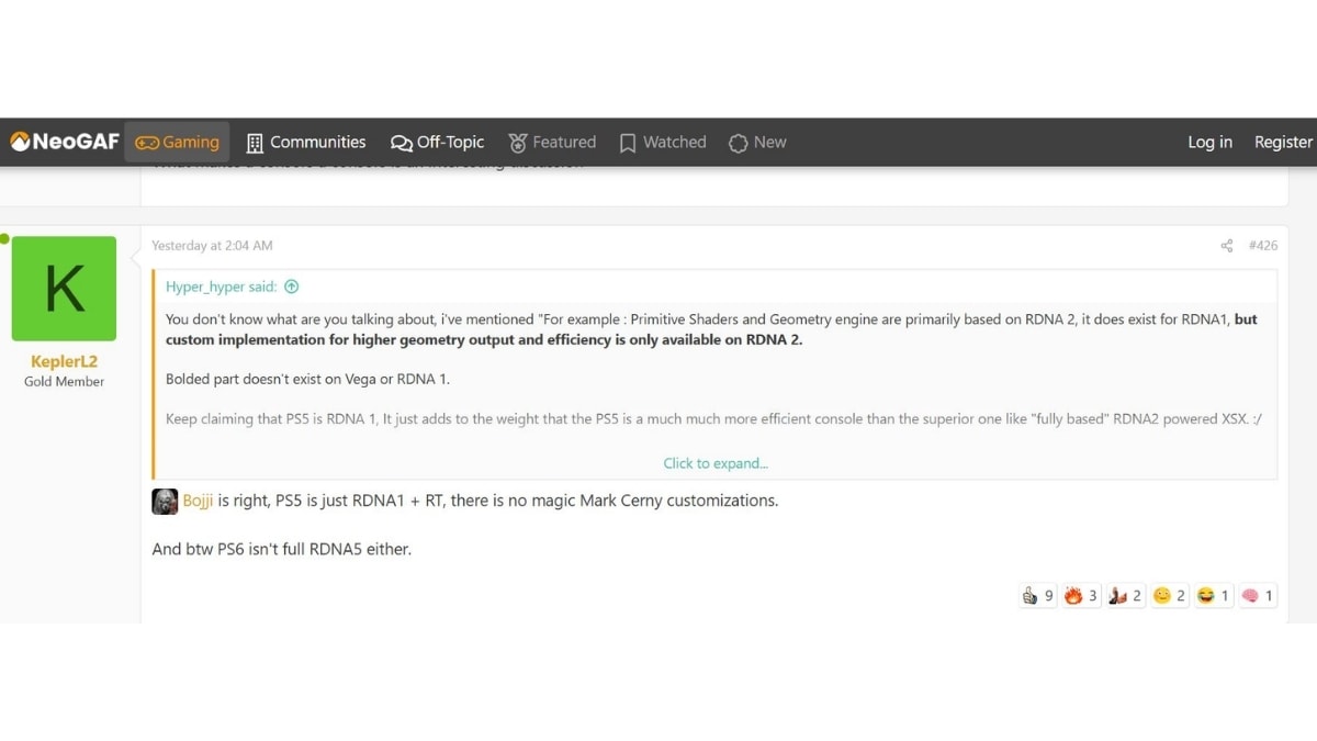 Tin đồn cho rằng PS6 sẽ kết hợp các tính năng của RDNA 5 với các công nghệ kiến trúc cũ hơn