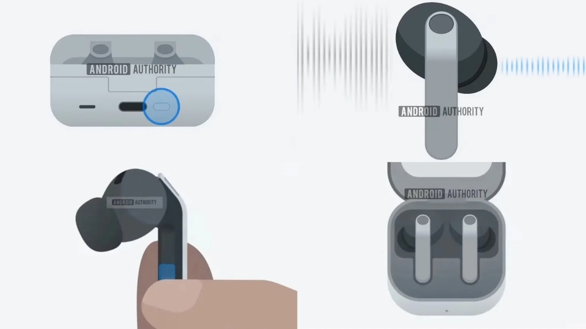 Hình ảnh thực tế đáy hộp sạc Galaxy Buds 4 Pro không có khe loa