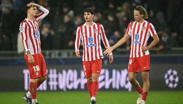 Atletico Madrid không thể giành chiến thắng trước Club Brugge ở lượt đi play-off Champions League.