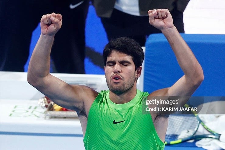 Alcaraz thi đấu đầy ấn tượng tại Qatar Open 2026