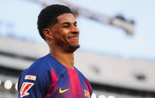 Marcus Rashford đang có màn trình diễn ổn định trong màu áo Barcelona tại La Liga.