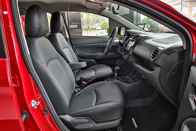 Khoang nội thất rộng rãi của Mitsubishi Attrage