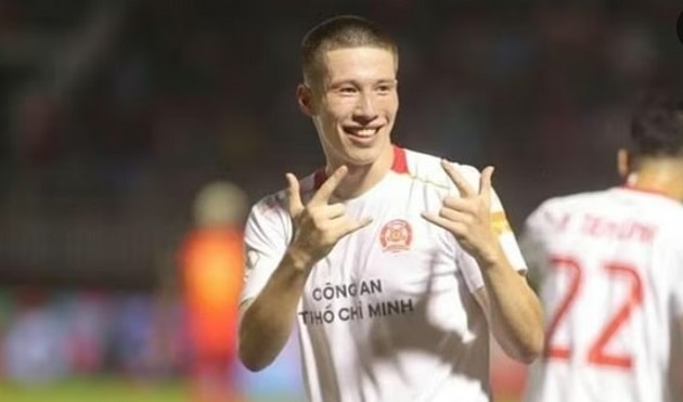 Tiền đạo Lee Williams trong màu áo đội tuyển trẻ