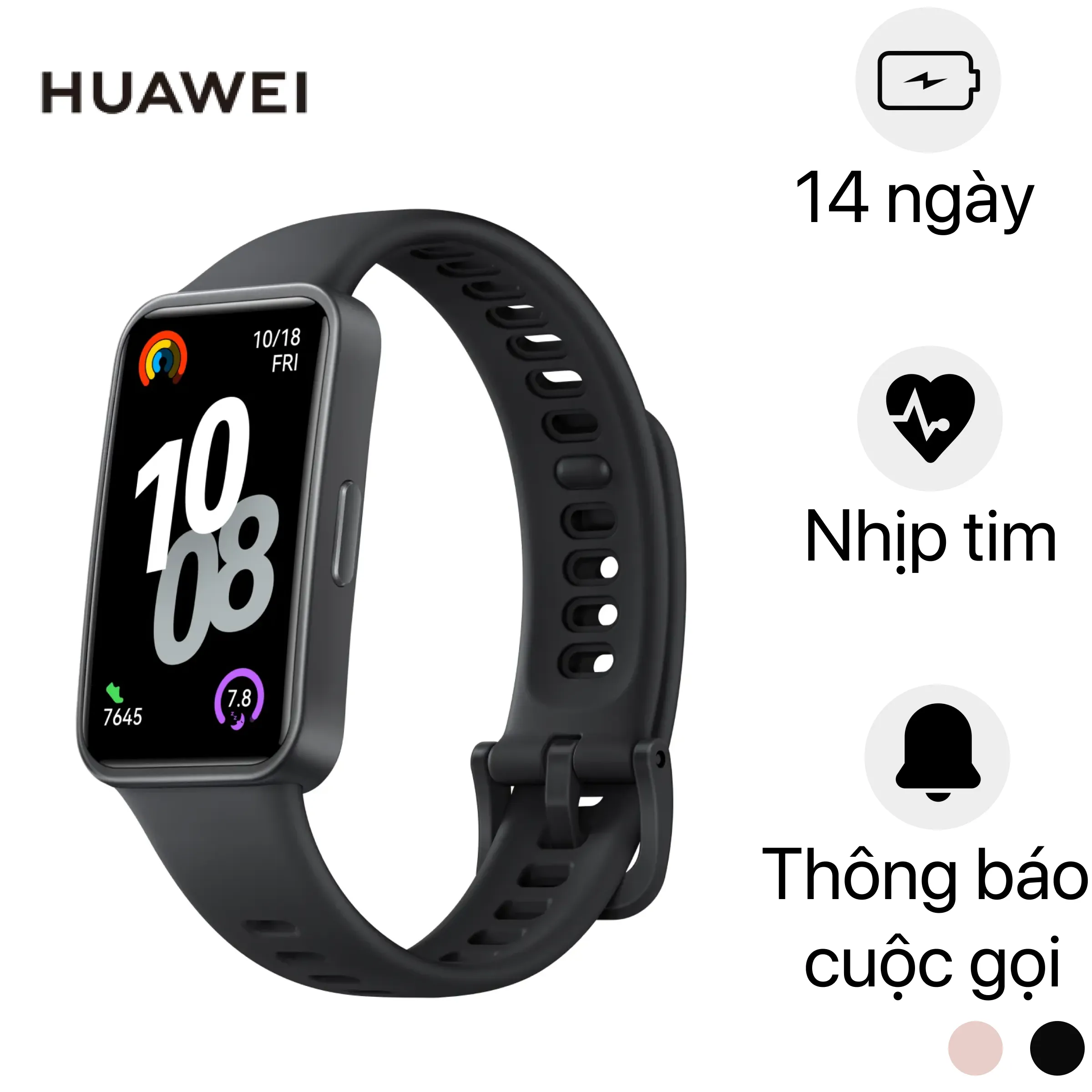 Vòng đeo tay thông minh Huawei Band 10